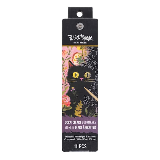 Brea Reese® Meadow Creatures Scratch Art Bookmarks